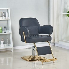 센파넷 연예인 미용의자 새벽 3시 같은 이발소 의자 헤어살롱 스페셜 헤어살롱 의자 고급 이발의자, 공식 규격, 블랙티타늄사각플레이트더블페달