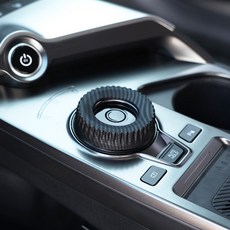 카우라 EV6 기어 다이얼 커버 튜닝 차량용품 악세사리, 무광 카본