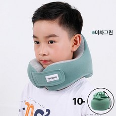 데이희 유아용목베개 유아용목배게 아기목베개, 마차그린와 D
