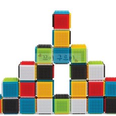 꼬미구르미 프레스&스테이 감각놀이블럭세트, 남/여, 1개