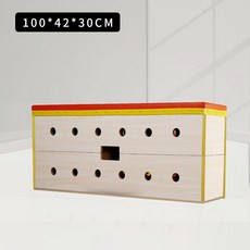 뜀틀 체육교구 나무 높이뛰기 유치원 체육관, 1개, 러닝 쿨링 2단 스택 박스