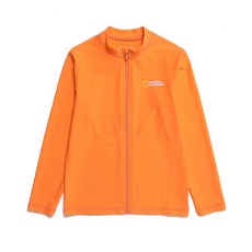 매장정품 [내셔널지오그래픽키즈]K232URG520 스몰로고 백그래픽집업 ORANGE