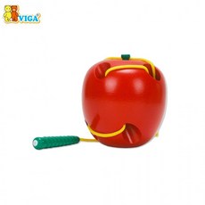 MBE850761비가(VIGA) 실꿰기 사과 (V56276) (ITO) 학습준비물 문구용품 장난감, 본상품, 1개
