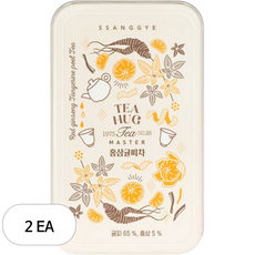 쌍계명차 티허그 티캔 홍삼귤피차, 12개입, 2개, 2g