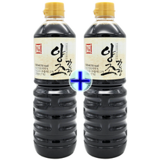 1+1 암웨이 정기품 양조간장 1000ml, 1L, 2개