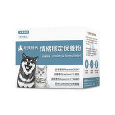 毛孩時代 情緒穩定保養粉 犬貓通用, 2g, 30個, 綜合營養補充品