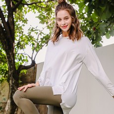 blackmonsterfit Askin 寬鬆版型長袖T恤 健身瑜珈上衣