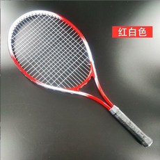 庫存處理瑕疵壁球拍兒童成人拍攝影, 1個, 27寸網拍紅色單支+1帶線球+