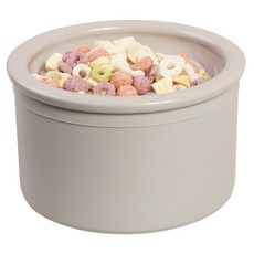 보울보울 국산 소형견 고양이 밥그릇 헬로 직각볼 세트 10cm, 애쉬그레이, 1세트