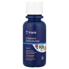 Trace 어린이용 액상 종합비타민 트로피컬 펀치 237ml(8fl oz) Trace (트레이스), Trace, 어린이용 액상 종합비타민, 트로피컬 펀치,, 1개, 237ml