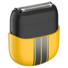 쇼시 휴대용 전동 더블 헤드 면도기 KM10, 옐로