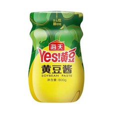 海天黃豆醬 炒菜 拌麵 蘸醬 拌飯多用途豆瓣醬料 (300g/800g), 1個, 【原味】800克黃豆醬*1瓶