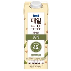 매일두유 99.9 플레인, 950ml, 12개