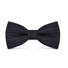 kaidvll 羊毛條紋領結 預結式領結 可調節 紳士領結 精美禮盒包裝