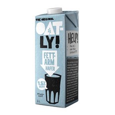 Oatly 오틀리 오트 드링크 1.5% 팻, 2개, 1L