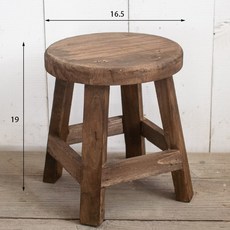 주방 소형 벤치 스텝 귀여운 방지 디딤대 발받침대 스툴의자 모양 남성 키친 다채로운, 스툴 우드