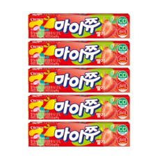 크라운 마이쮸 딸기, 44g, 5개