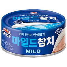 사조 마일드 참치 안심따개, 150g, 2개