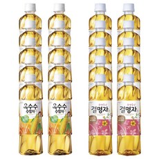 웅진 옥수수수염차10개+결명자차10개 500ml 총 20개