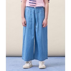 빈폴 키즈 BI6221G03Q 여아 간절기 세미와이드 데님팬츠 스카이 블루 965517