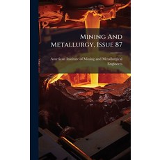 (영문도서)Mining And Metallurgy Issue 87 Hardcover, Hutson Street Press, English, 9781024674354