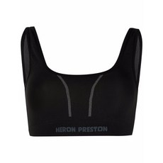 헤론프레스톤 로고 인타르시아 크롭 탑