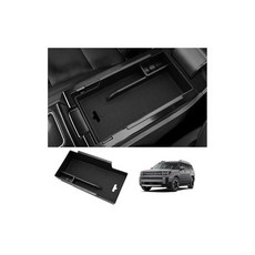 LUWU 센터 콘솔 오거나이저 2025 2026 링컨 커세어 액세서리 2021-2026 & 2023-2026 그랜드 투어링 팔걸이 보관 박스 인서트 트레이 ABS 소재 블랙, 2023-2026 링컨 커세어 팔걸이 정리함