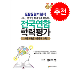 2026 EBS완벽분석 전국연합 학력평가 고2 정치와 법, 사회탐구, 고등학생