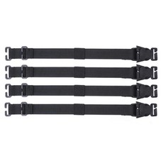 클립 몰리 시스템 스트랩 수하물 나일론 소재 배낭 압축 퀵 릴리스 조절, 1. Black, 1개
