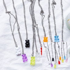 곰돌이 목걸이 목걸이선물 20대여자목걸이선물