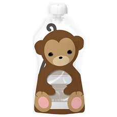 토퍼 파우치 탑 2개 세트, K. 스쿠시 몽키 146ml