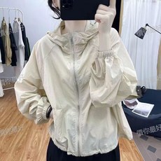 夏季薄款連帽寬鬆防曬衣女2024韓係防紫外綫上衣防曬開衫百搭外套
