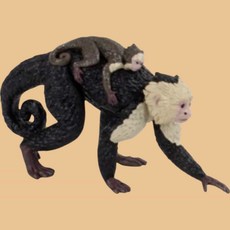 파포 카푸친 원숭이 모형완구 동물모형 피규어 장난감 oji*347dV