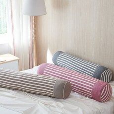 이솔홈 선염 멜란지 모티브 바디필로우 커버, 그레이(커버만)