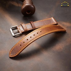 이태리 오일 풀업 소가죽 스트랩 18 20 22mm