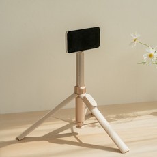 MAGIPEA 美極品 三腳快開棒-磁吸版 全機型適用 N52磁吸加夾具 一丟即開 藍牙遙控 旅行必備, 晨曦杏, 1個, 磁吸三腳快開棒