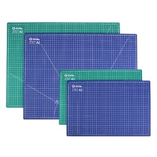 카피어랜드 책상 커팅매트 PVC A2 A3 모음, 청색