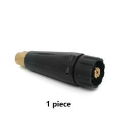 Drision 자동 세차 도구 ST-75 G1/4 야외 압력 와셔에 적합한 1.2mm 오리피스가있는 입구 폼 노즐, 01 빠른  Mainland, 02 Black