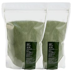 여린 참쑥으로 만든 프리미엄 국산 100% 쑥가루 쑥라떼 쑥차 쑥우유 분말, 500g, 2개