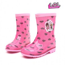 도모아 엘오엘 하트레인부츠/유아/아기/아동/어린이/키즈/여아/해루질장화/갯벌/농장 장화