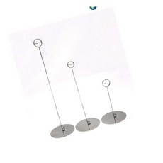MN 원형스텐꽂이 소형 2개 80x120mm 스탠드쇼클립, 1