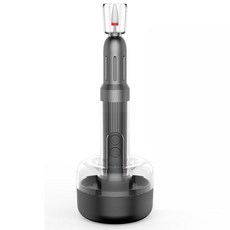 電動磨甲機【贈六款打磨頭】無線磨甲機 美甲打磨機 打磨筆 電動卸甲器 磨甲器 指甲去死皮 拋光 磨腳皮 迷你美甲機, 1套, 灰色