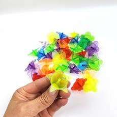 [무료배송/당일배송] 미니 투명 컬러 팽이 장난감 [엘리빅마켓], 7.투명꼬마팽이_20개, 20개