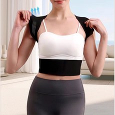 말린 어깨 가슴 스트레칭 자세교정 리프팅 밴드 사무실 허리교정