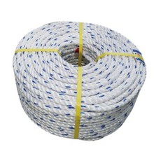 국산 pp로프 빨래줄 안전로프 로프끈 다용도 밧줄 현수막끈, 흰색, 1개