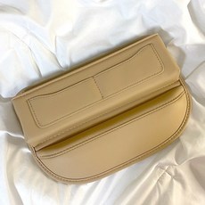 다원제이앤비 차량용 사이드포켓 정리함 틈새 다용도 수납함, 새들브라운, 1개