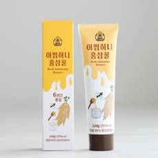 어썸허니 튜브형 홍삼꿀, 1개, 120g