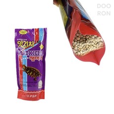 두론샵 맛기차 햄버거 청거북 사료 거북이 먹이 특수공법 영양 밥 160g, 1개
