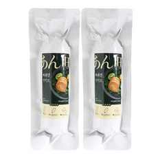 부드럽고 담백한 맛 안키모(아귀간), 2개, 200g(소세지형)