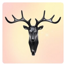 사슴머리 장식 무타공 마크라메 주방 북유럽형 홀더, 단품, 상세페이지 참조